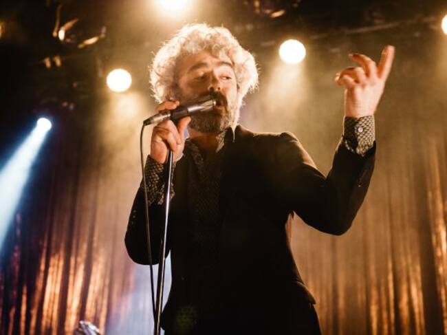 Abraham Boba, el vocalista de León Benavente.