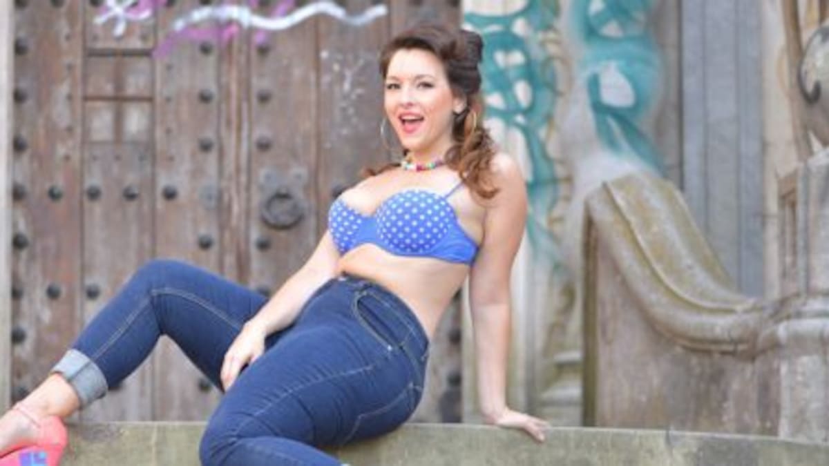 Camila Docampo, la primer modelo XXL argentina