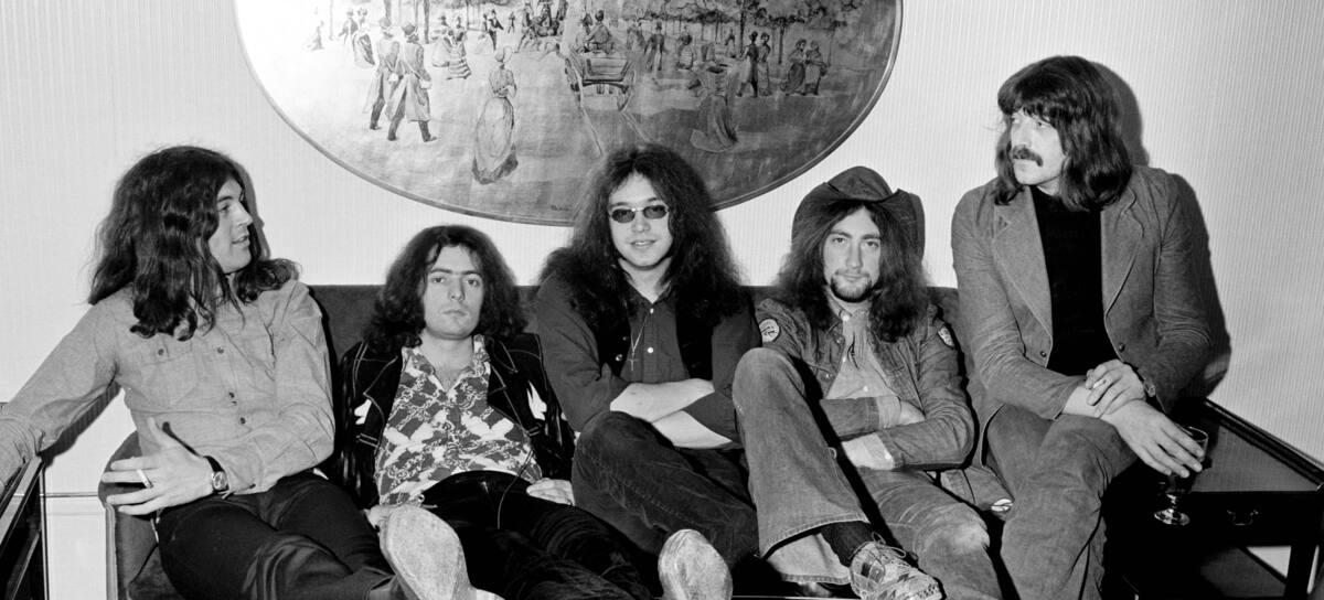 Deep Purple en 1972.