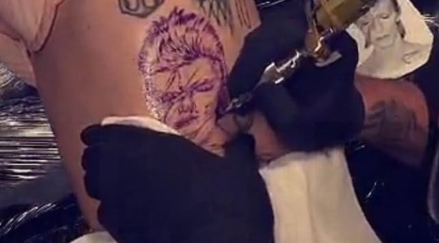 Detalle del nuevo tatuaje de Lady Gaga