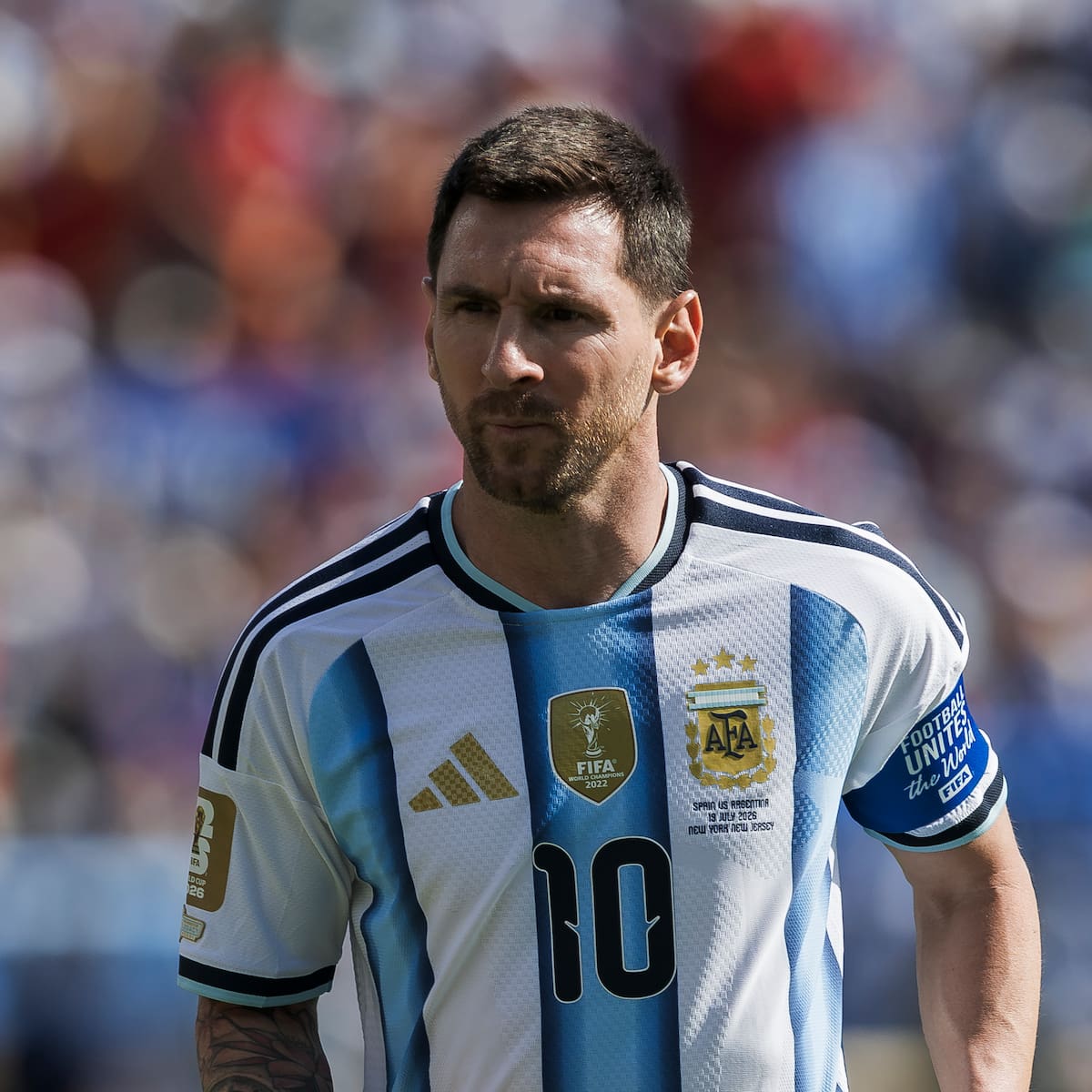 Cristiano Ronaldo o Rodri de Paul reaccionan a la retirada de Lionel Messi de la Selección Argentina