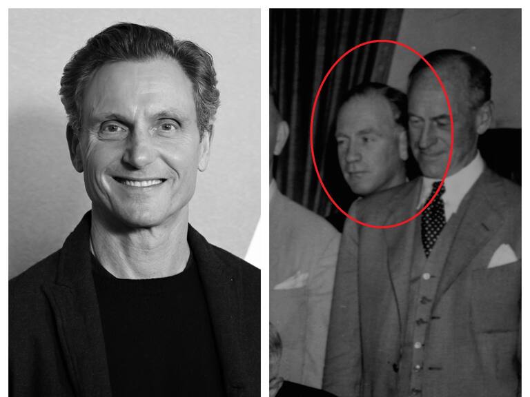 El actor Tony Goldwyn es Grodon Gray en Oppenheimer, un abogado y funcionario del gobierno de EEUU durante el mandato de Harry Truman.