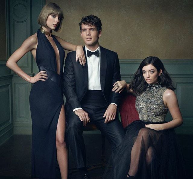 Los hermanos Swift y Lorde, un trío muy bien avenido (Instagram).