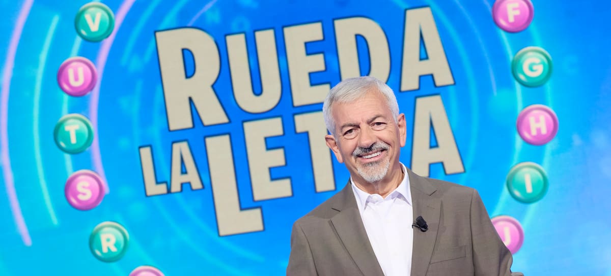 Carlos Sobera en 'Rueda la letra'