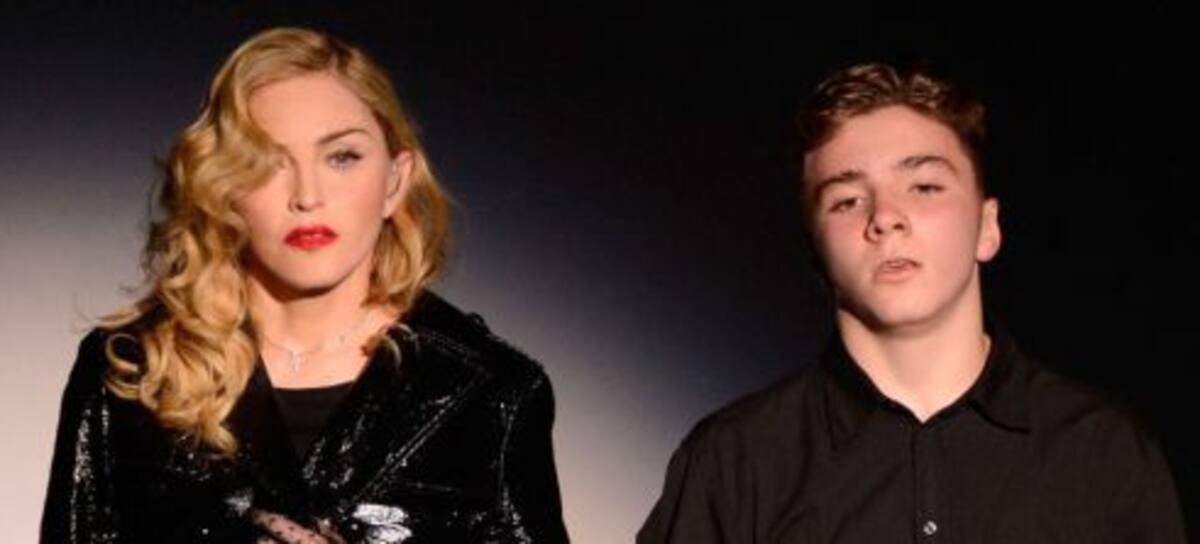 Madonna y su hijo Rocco
