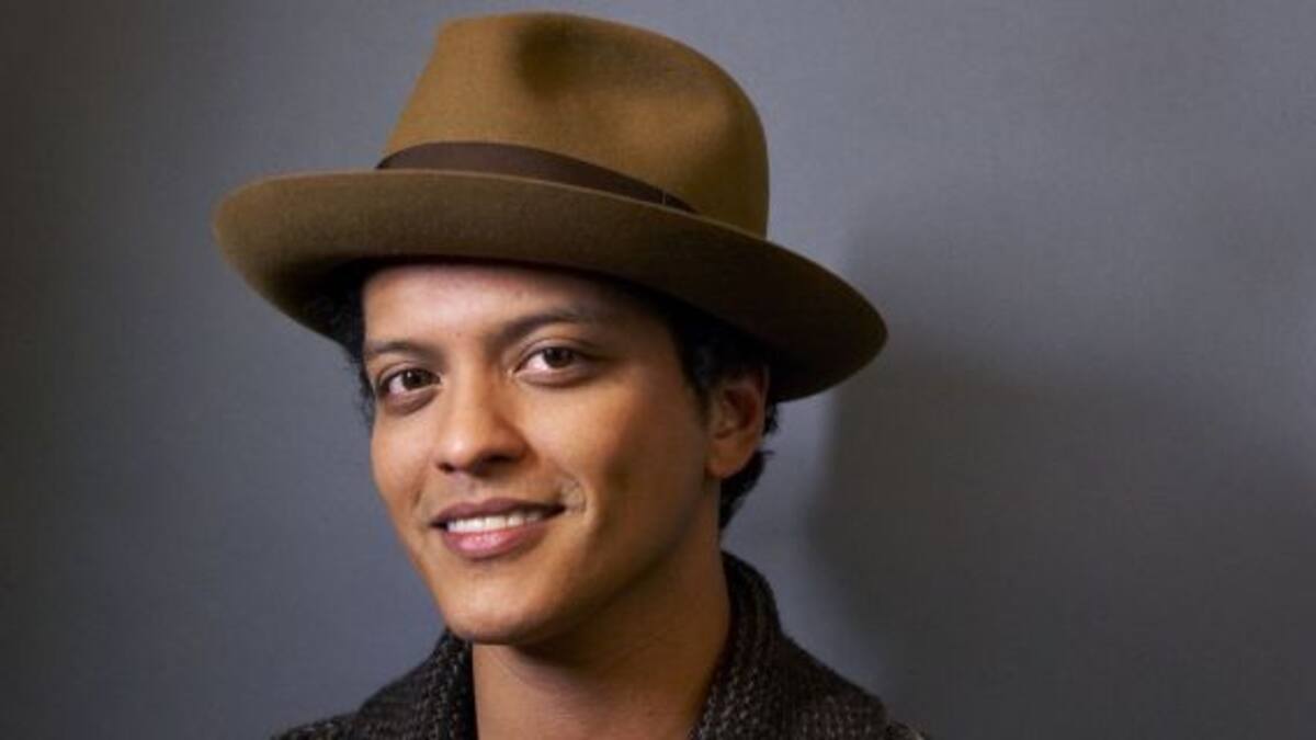 Bruno Mars trabaja en su tercer disco