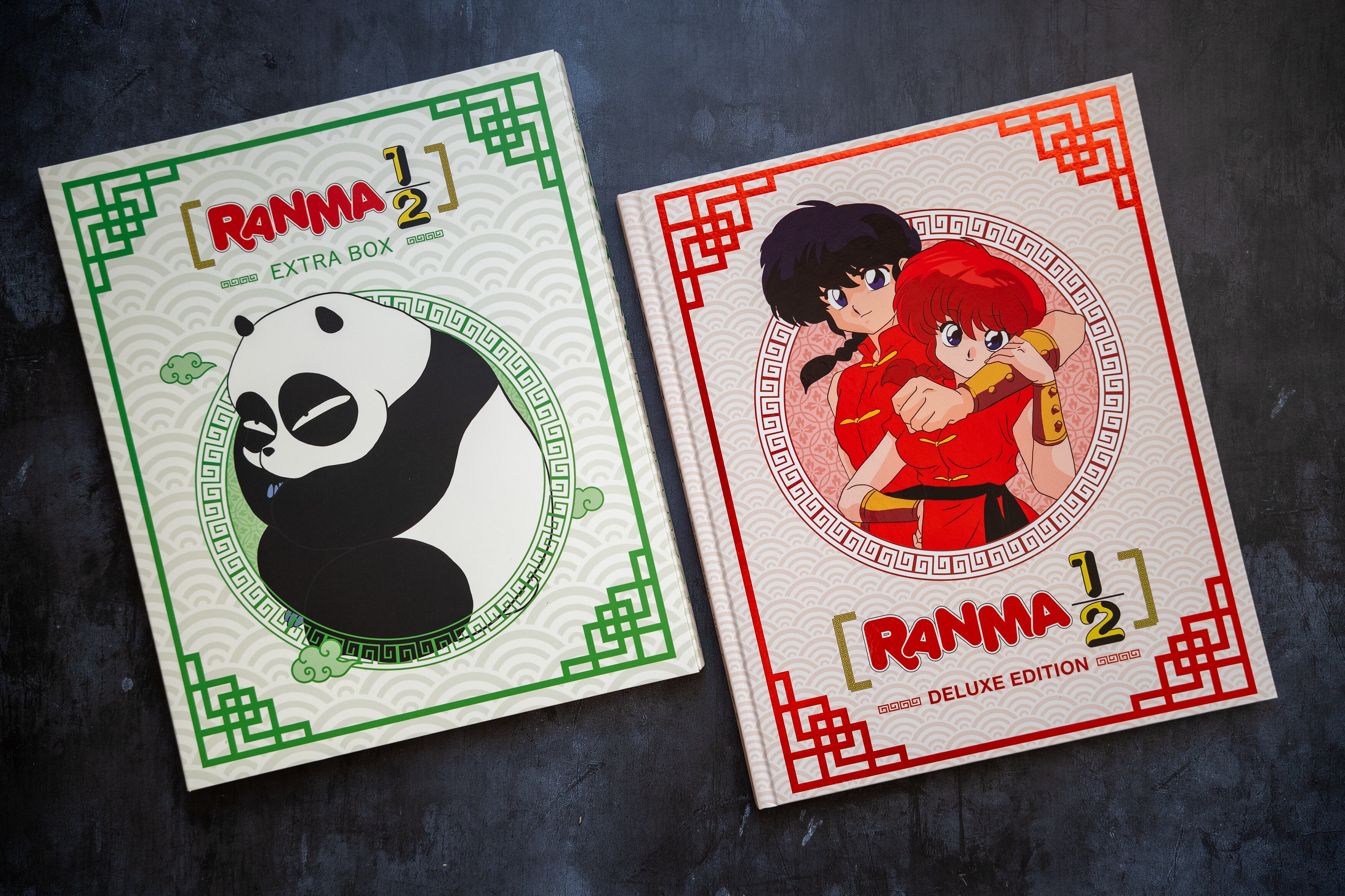 Caja de Extras y Guía de episodios de la Edición Deluxe de Ranma 1/2.
