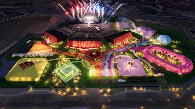 Así es la ciudad efímera de Shakira: el Makondo Park