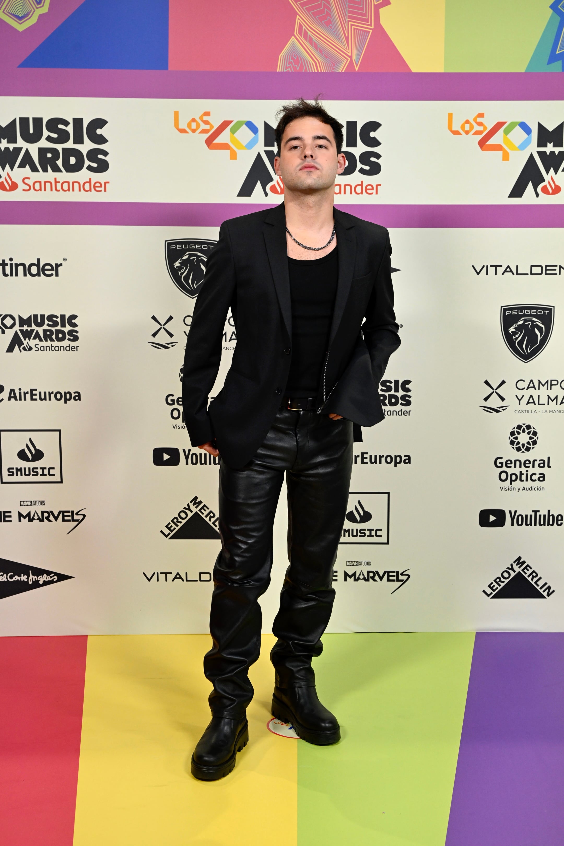 DePol en la alfombra roja de LOS40 Music Awards Santander 2023 / Foto: Jorge París y Elena Buenavista