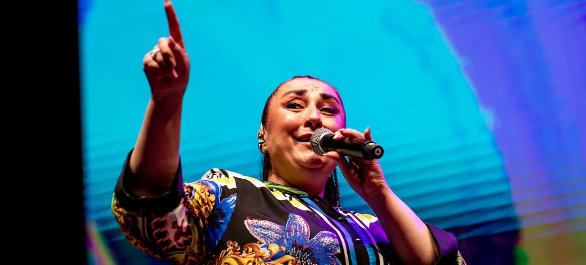 Ángeles Muñoz, vocalista de Camela