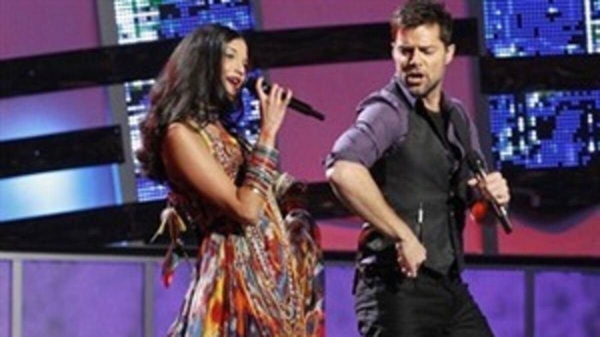 Del 40 al 1 te presenta el dueto de Ricky Martin con Natalia Jiménez