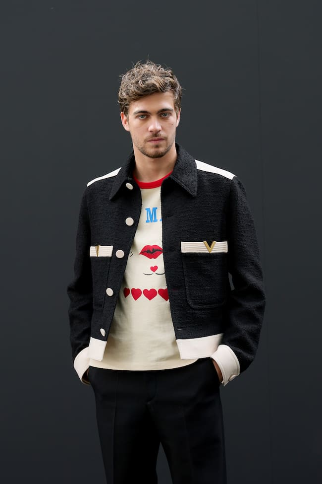 Lorenzo Zurzolo en la Paris Fashion Week 2025