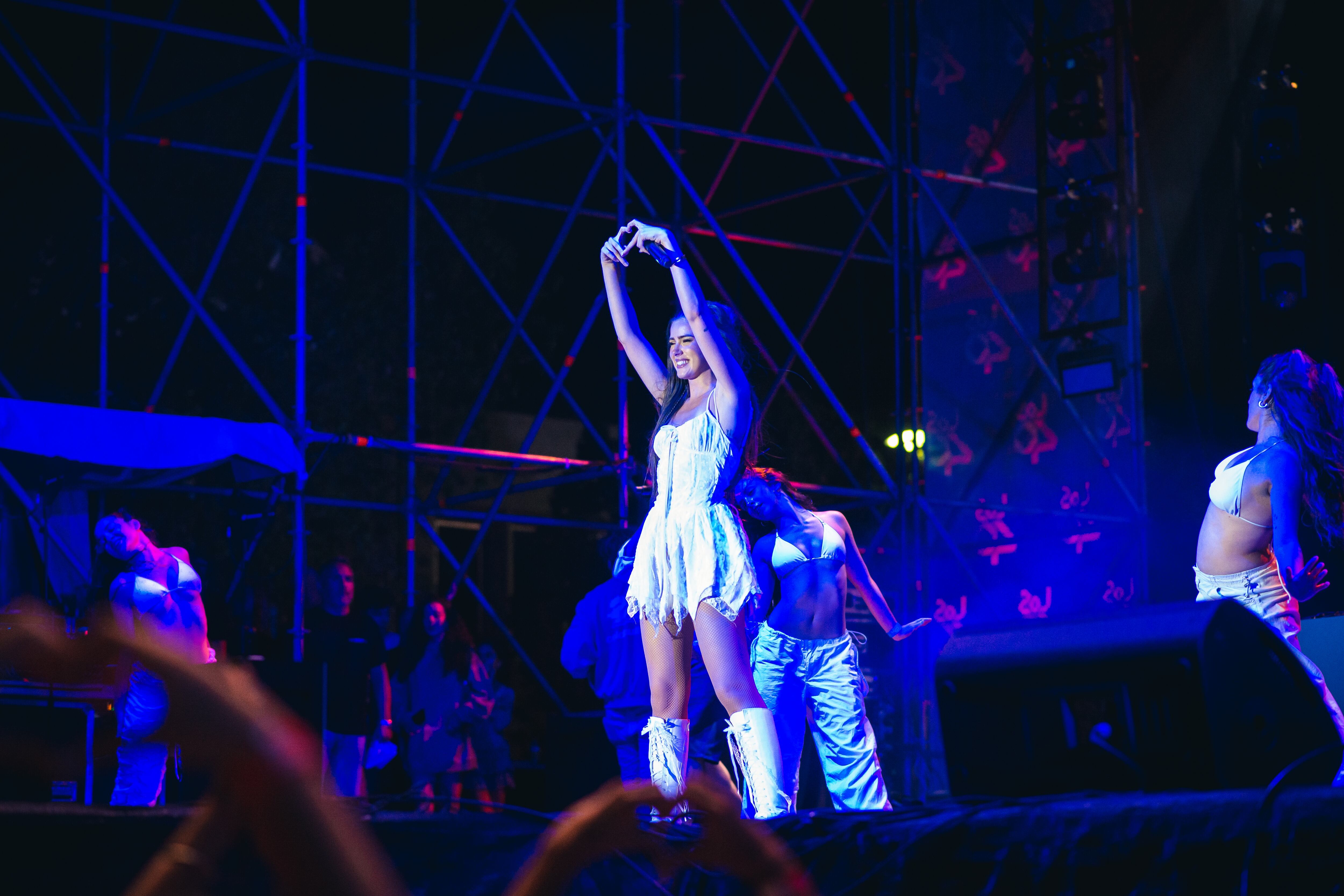 Mar Lucas dio todo el amor que recibió en Murcia al ritmo de 'Tú sí'.