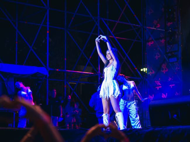 Mar Lucas dio todo el amor que recibió en Murcia al ritmo de 'Tú sí'.