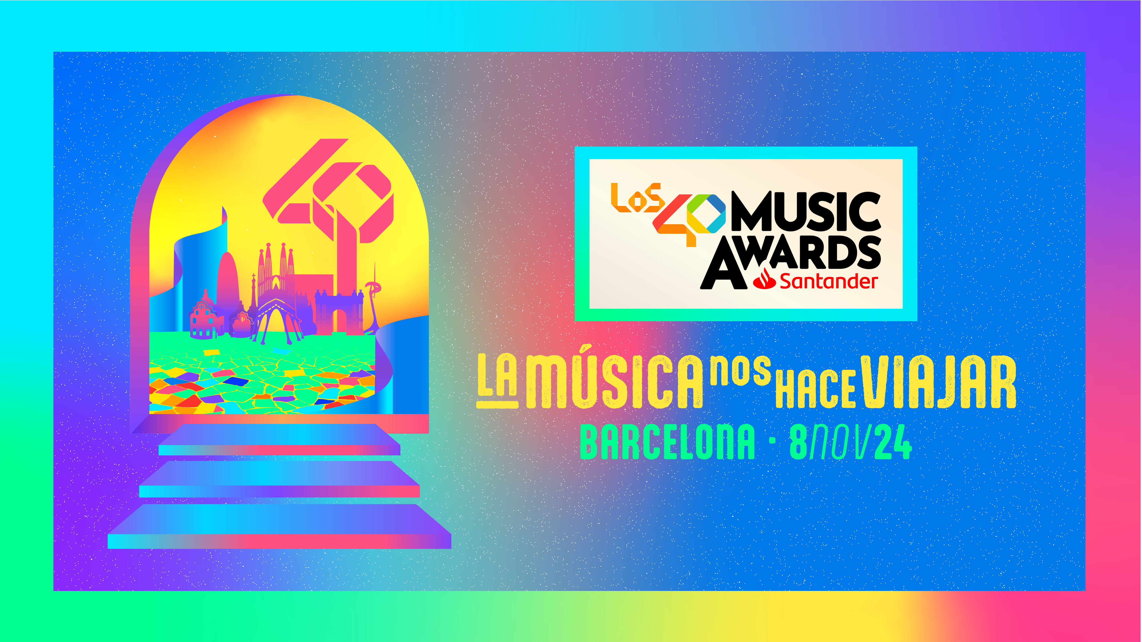 Estos son todos los nominados a LOS40 Music Awards Santander 2024