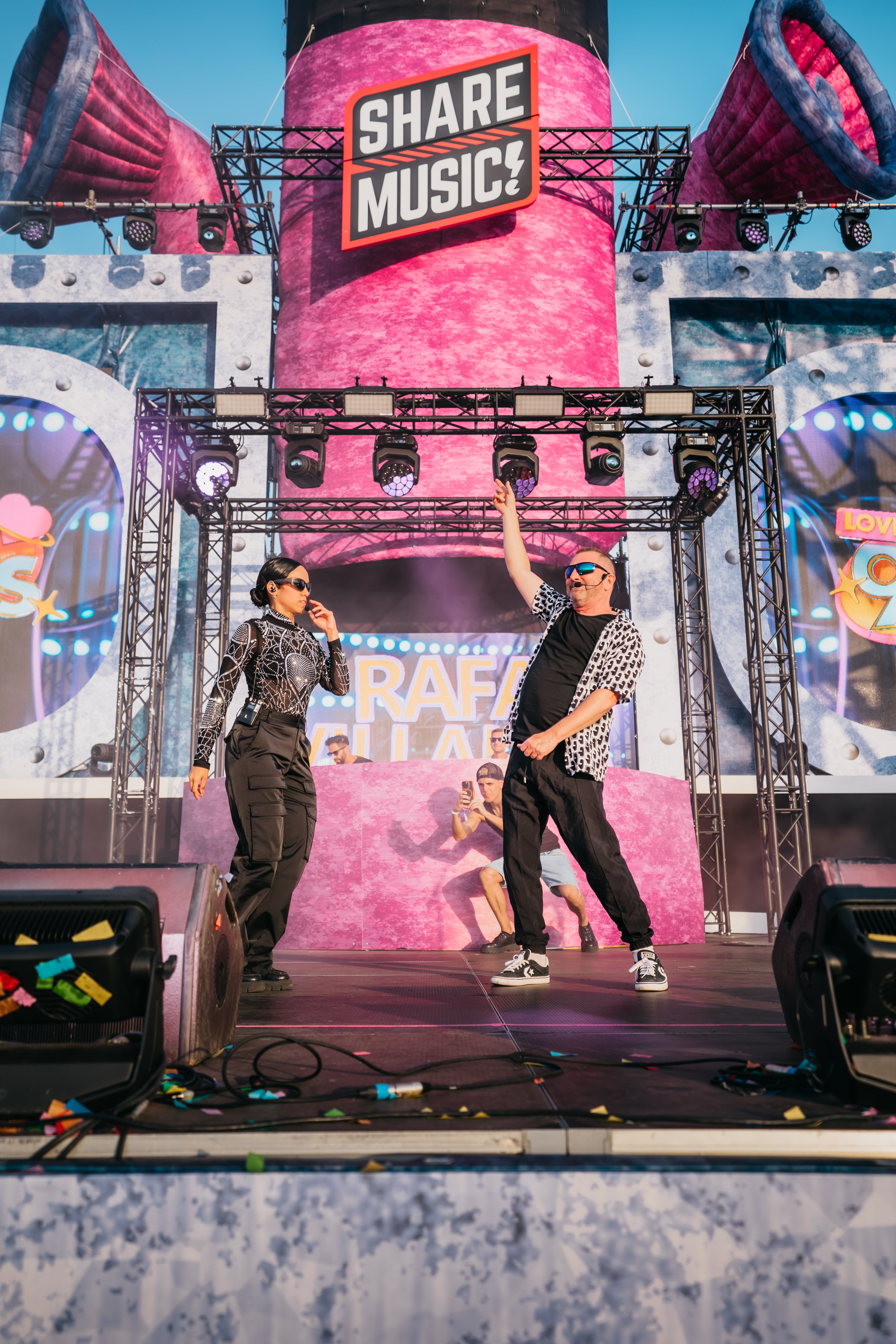 Rafa Villalba en el escenario Playa