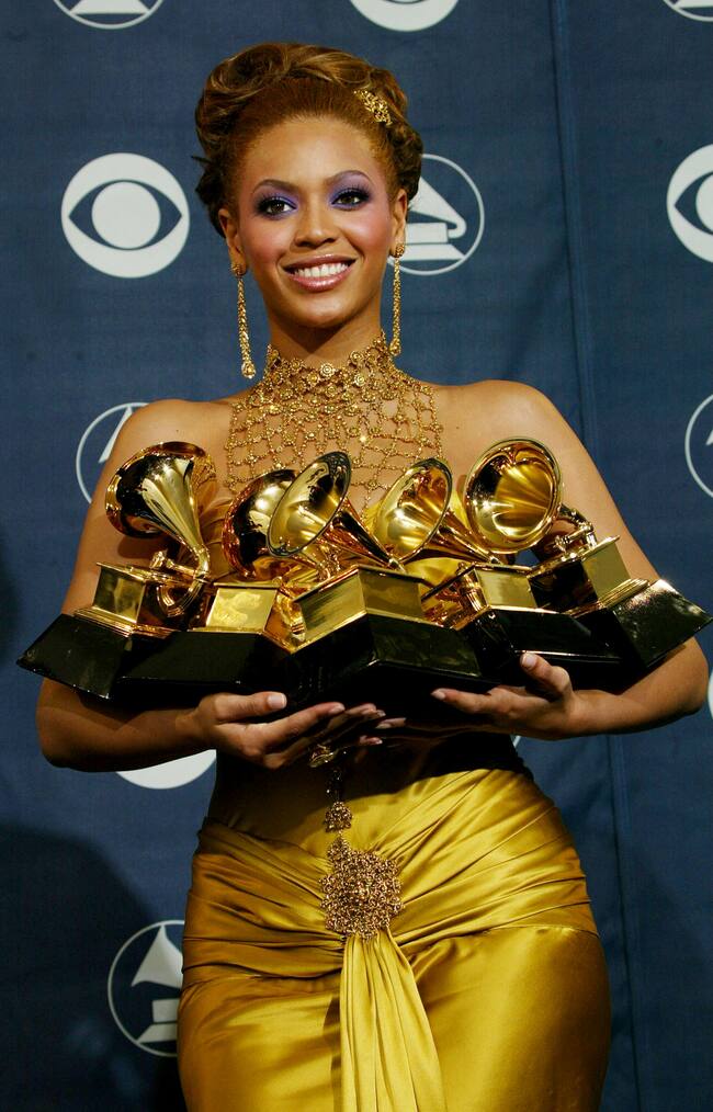 Beyoncé en la edición 46 de los Premios Grammy
