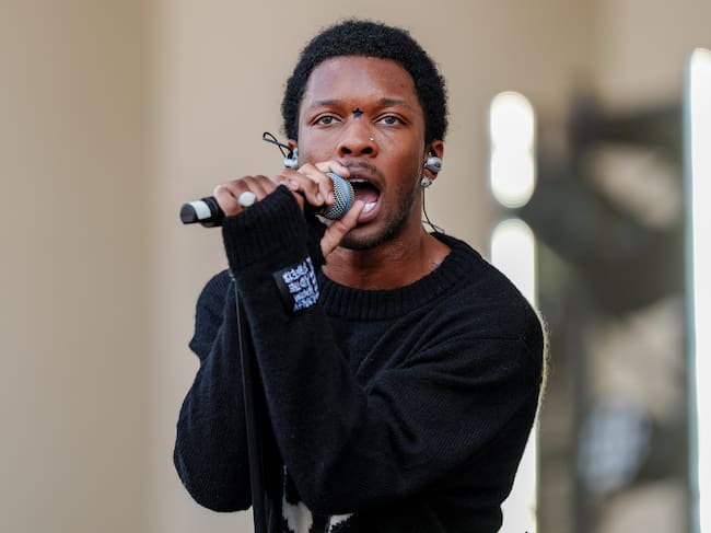 El artista D4vd en el Lollapalooza Festival