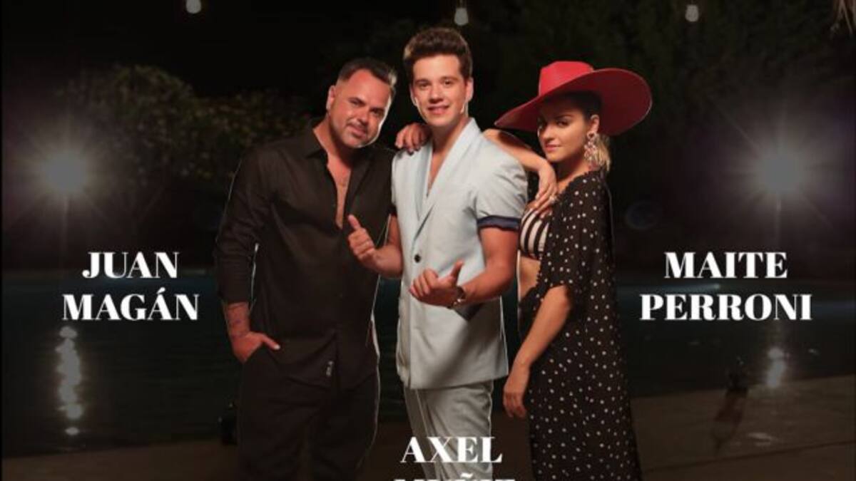Axel Muñiz, Maite Perroni y Juan Magán presentan el tema 'Sin ti'