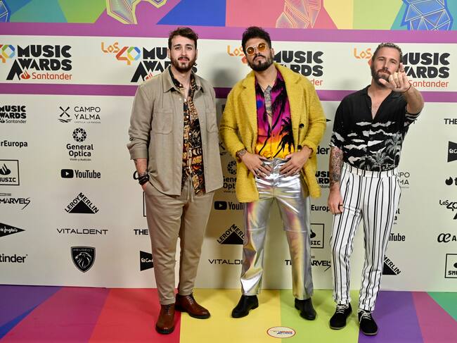 Bombai en la alfombra roja de LOS40 Music Awards Santander 2023 / Foto: Jorge París y Elena Buenavista