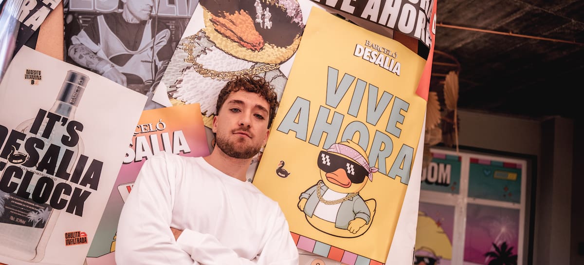 El artista Lucho RK para Desalia 2026
