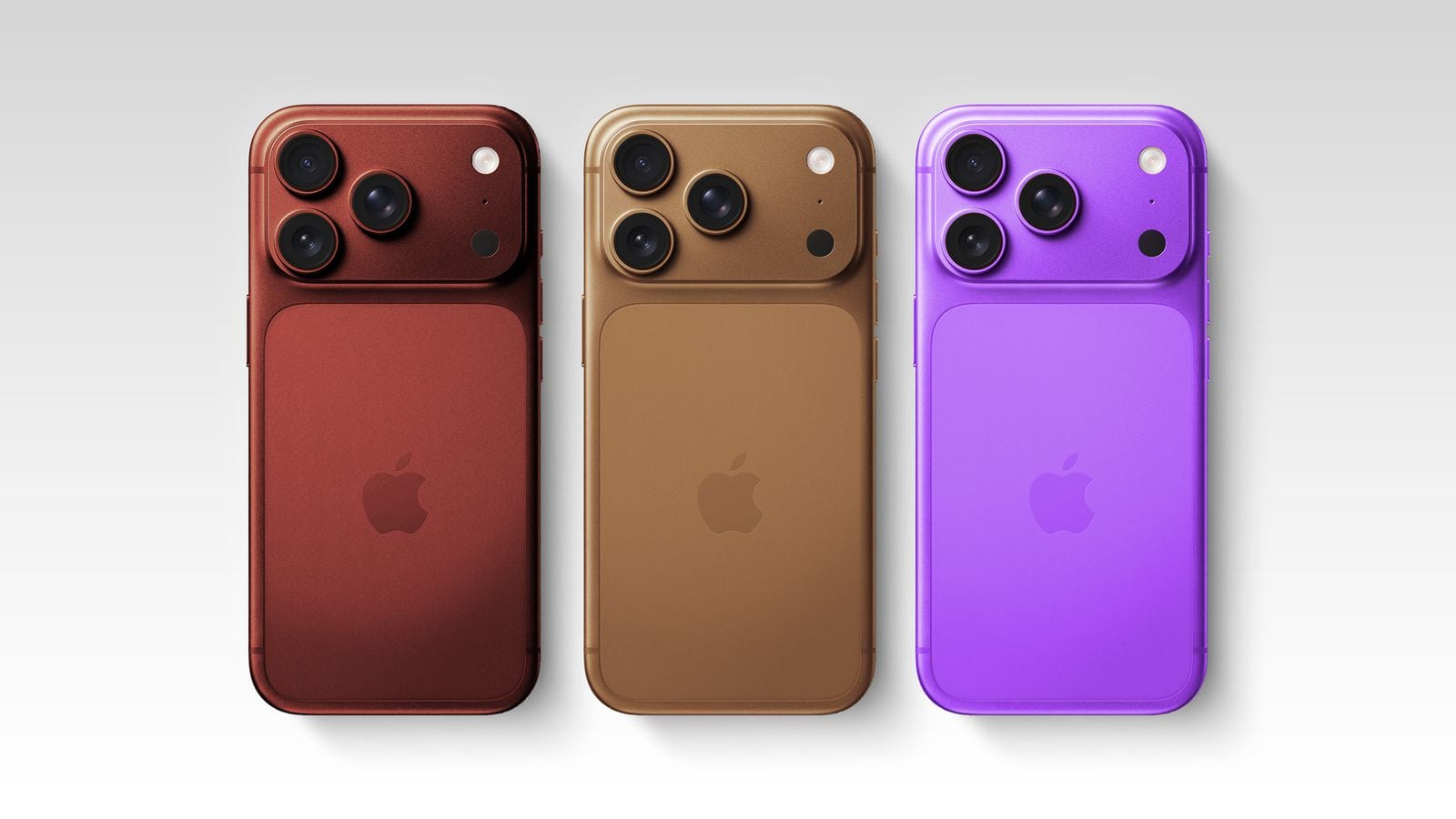 Colores del futuro iPhone 18 según leemos en Weibo.