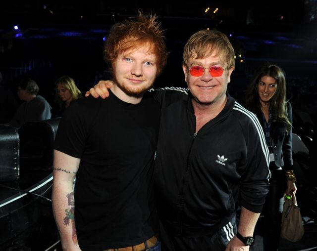 Ed Sheeran y Elton John, dos referentes del pop