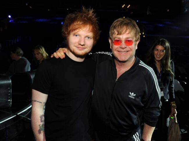Ed Sheeran y Elton John, dos referentes del pop