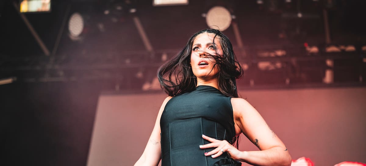 Miriam Rodríguez en el Morriña Fest.