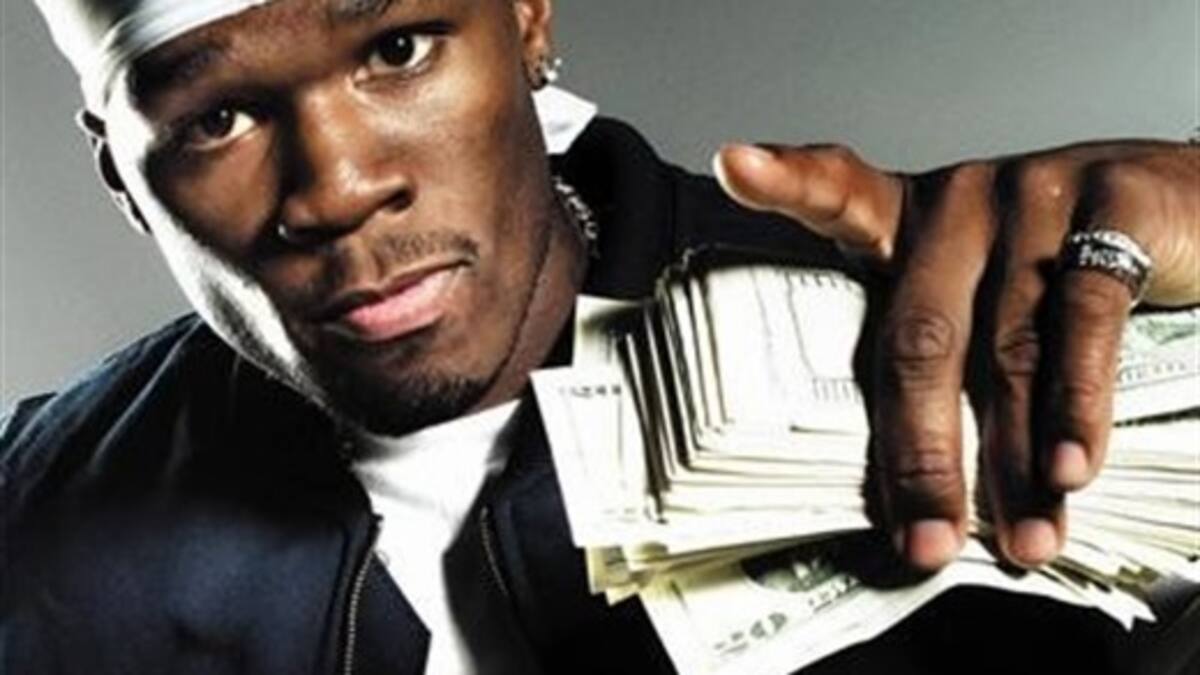 El rapero 50 Cent ha batido a otras superestrellas del mundo de la música...