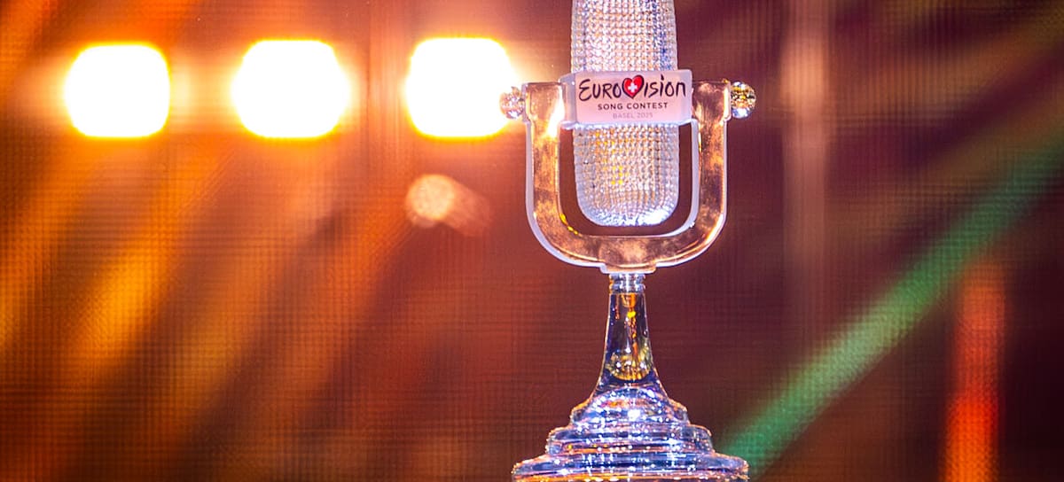Micrófono de cristal Eurovisión 2026