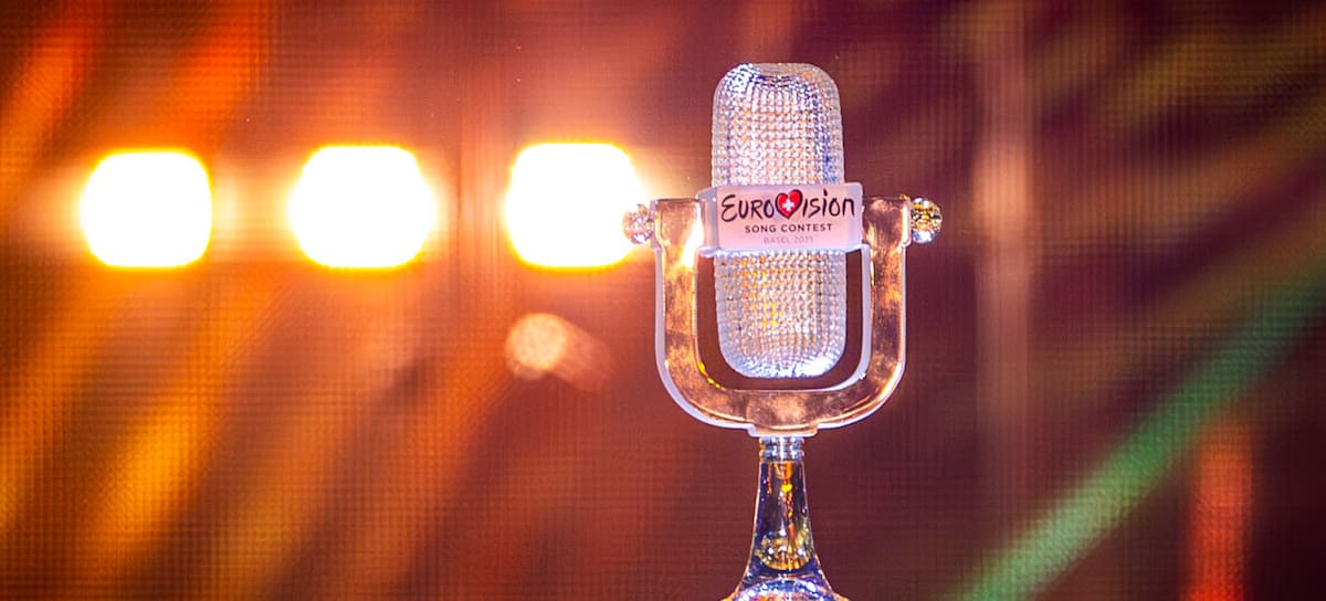 Micrófono de cristal Eurovisión 2026