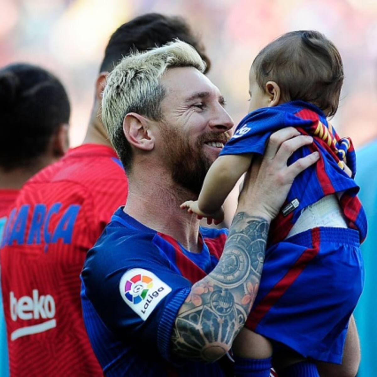 El hijo de Messi demuestra sus habilidades para el baile