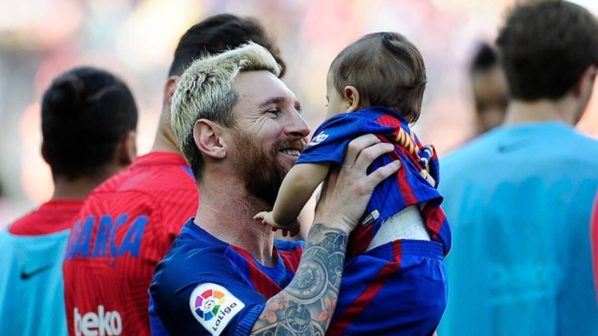 El hijo de Messi demuestra sus habilidades para el baile