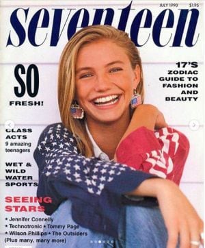 Cameron Diaz en la portada de la revista &#039;Seventeen&#039;