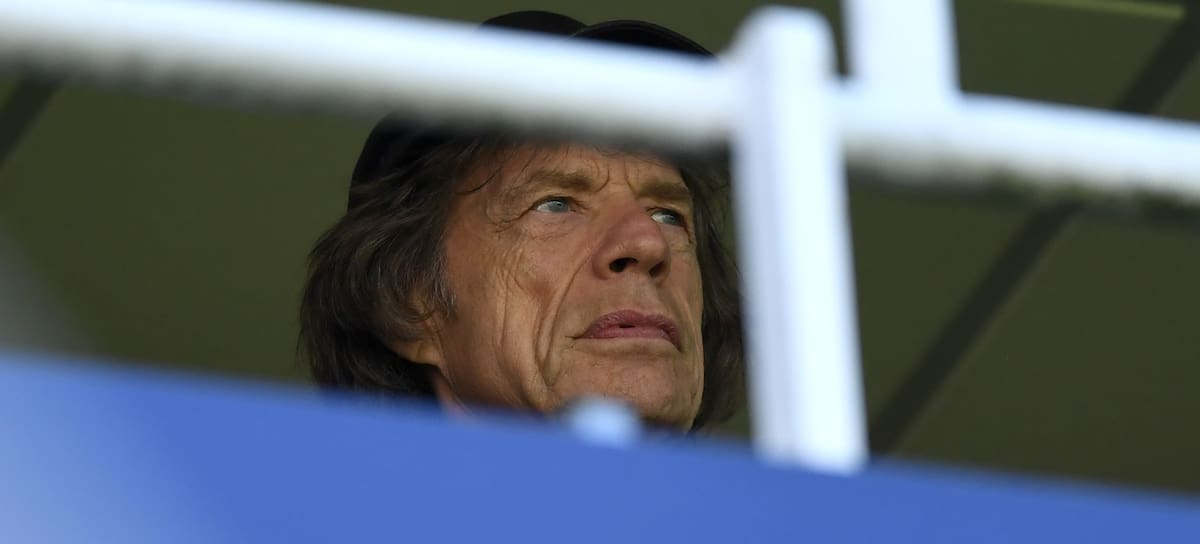 Mick Jagger, líder de los Rolling Stones, durante la primera jornada del quinto Test Specsavers entre Inglaterra e India, celebrado en el Kia Oval el 7 de septiembre de 2018 en Londres, Inglaterra.
