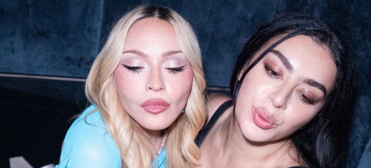Madonna y Charli XCX, juntas en 'Danceteria (Afterhours)'. (Foto cedida por Warner Music)