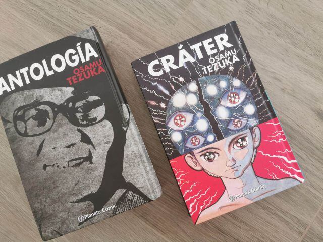 Cráter y Antología de Osamu Tezuka, dos imprescindibles.