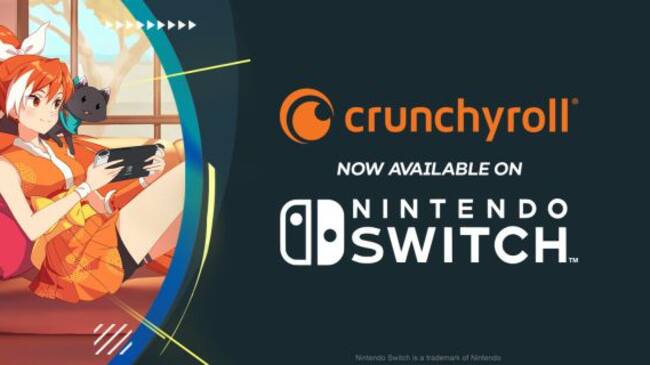 Crunchyroll llega a Switch.
