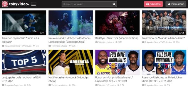 Imagen de la plataforma