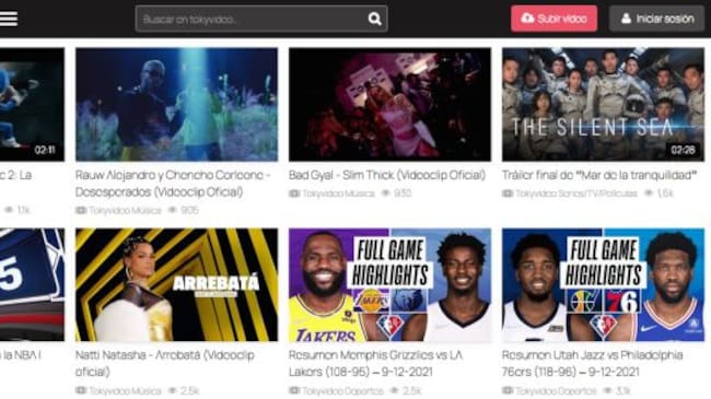 Imagen de la plataforma