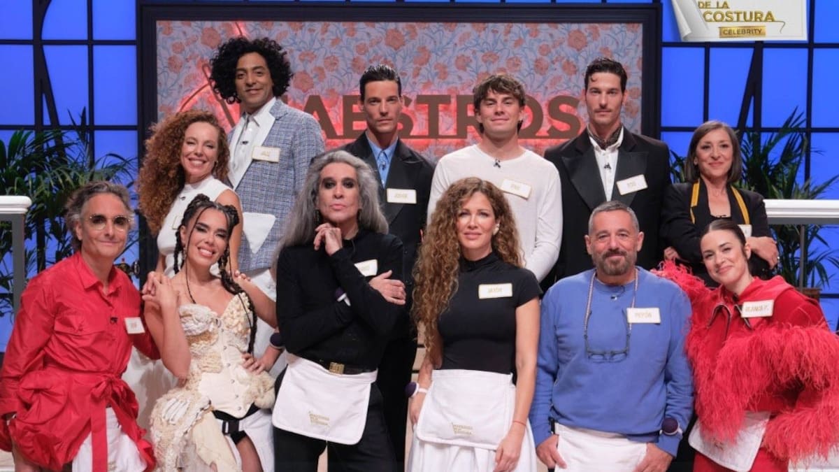 'Maestros de la Costura Celebrity 2': estos son todos los concursantes de la nueva edición