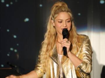 Shakira y su familia: juntos en tarima