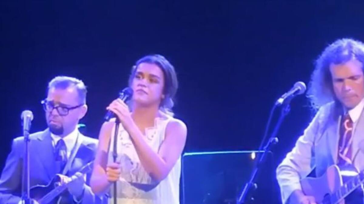 Amaia tiene un fan de fama internacional que no se quiso perder su primer concierto