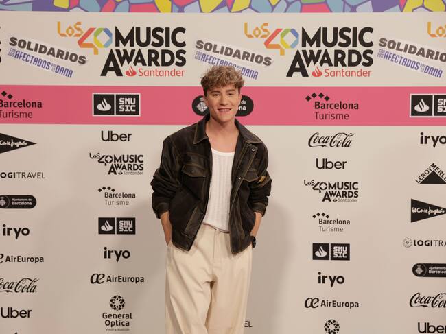Carlos Marco ha asistido a LOS40 Music Awards Santander en representación de Mantra.