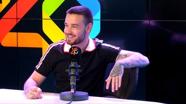 Liam Payne en los estudios de LOS40