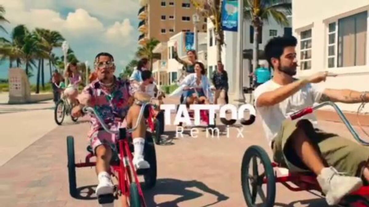 Rauw Alejandro y Camilo hicieron un versión acústica de Tattoo Remix
