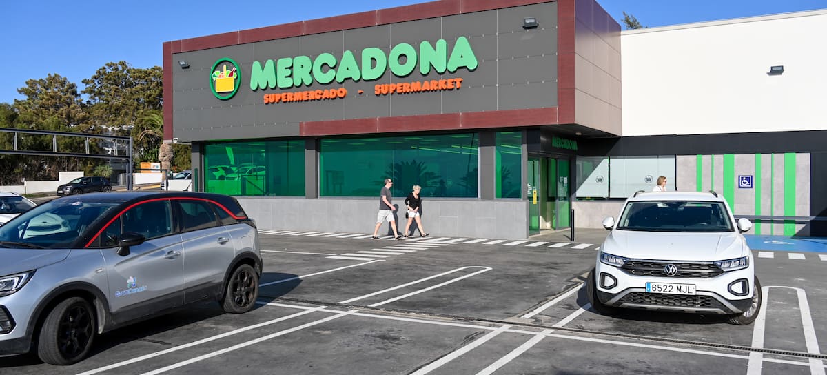 Fachada de Mercadona