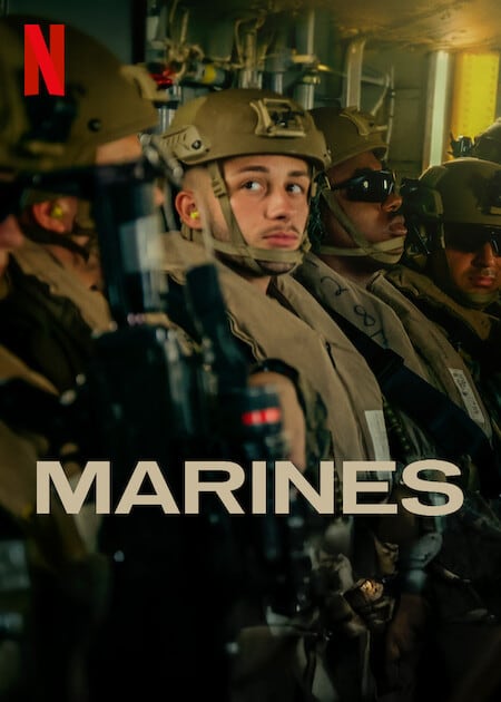 Cartel de la serie Marines de Netflix