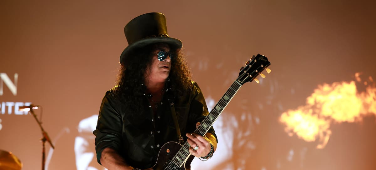 Slash en la 68ª edición de los Premios Grammy.